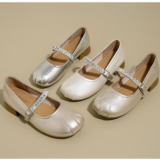 French Chunky Sweet Style Mary Jane Women's Casual Shoes