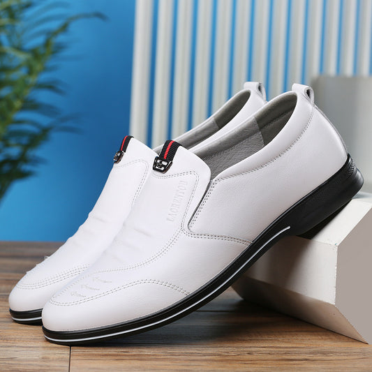 Men's Spring For Old White Soft Bottom Casual Shoes