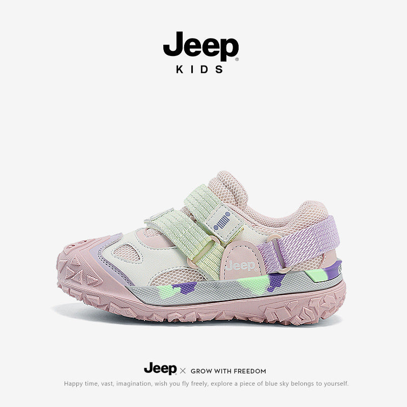 Children's Boys Summer Lightweight Breathable Running Soft Kid's Sneakers