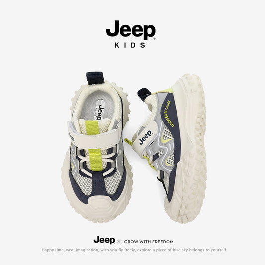 Jeep Light Stable Boys Summer Mesh Kid's Sneakers