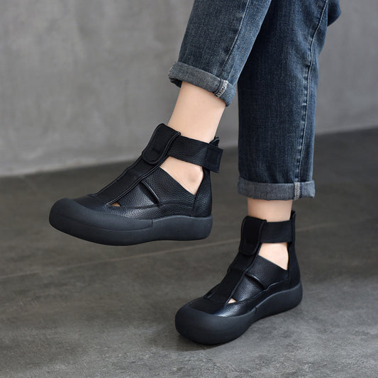 Women's Roman Authentic Hollow Out Closed Toe Sandals