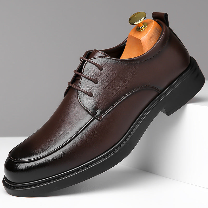 Men's Stylish Graceful Business Formal Wedding Leather Shoes