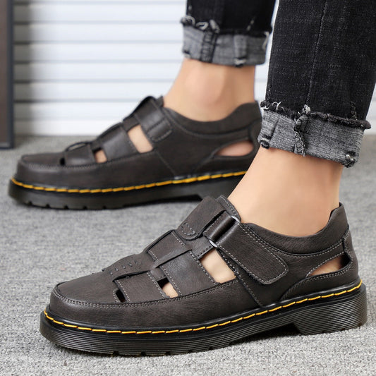 Men's Summer Plus Size Pump Sports Hollow Sandals
