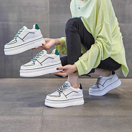 Women's Easy Wear Sports Style Thick Bottom Casual Shoes