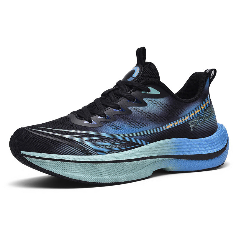 Men's Large Lightweight Shock Absorption Rebound Running Sneakers