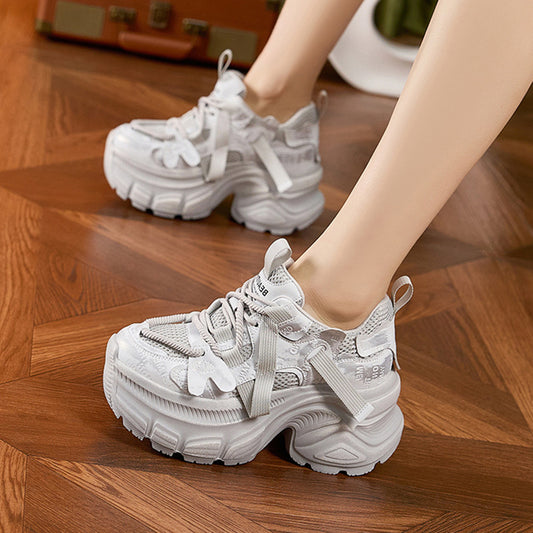Women's Platform Dad Spring Retro Fashionable Lightweight Sneakers