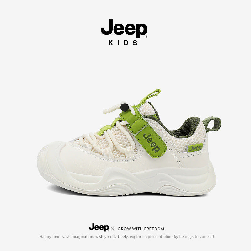 Children's Boys Mesh Surface Soft Bottom Spring Casual Shoes