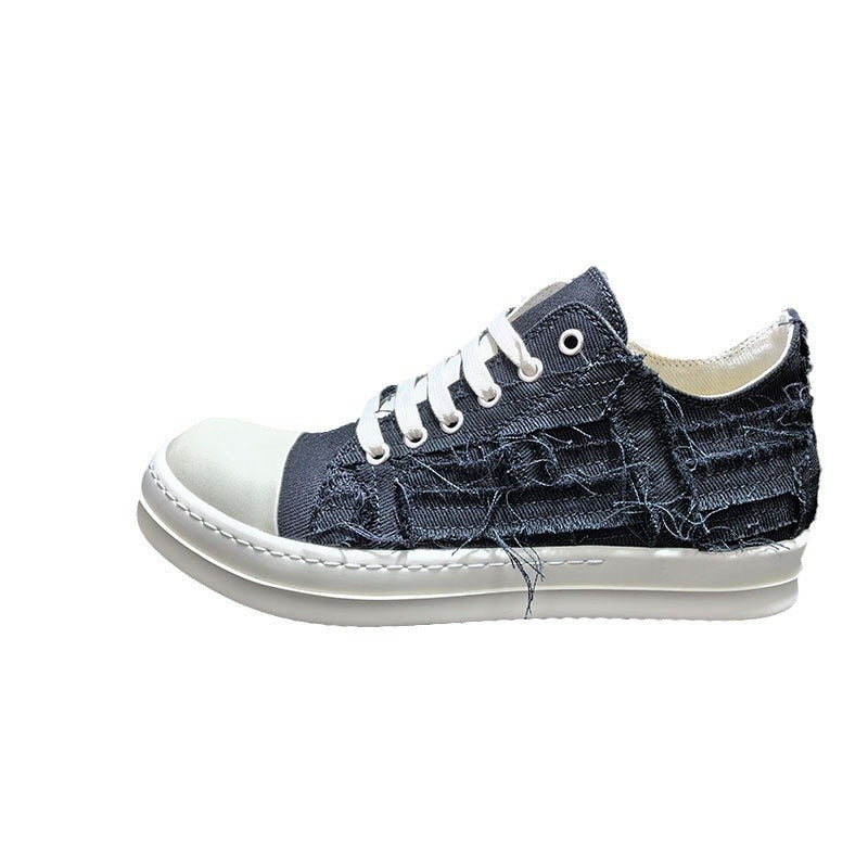 Women's & Men's Sole Milk Fragrance Board Breathable Distressed Women's Casual Shoes