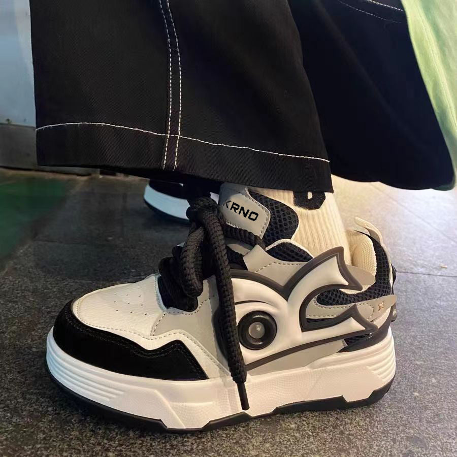 Women's & Men's Fashion Bread Design Raise The Bottom Dad Casual Shoes