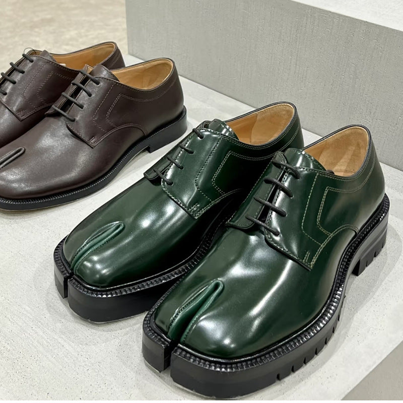 Split Toe Platform Tabi British Trendy Loafers