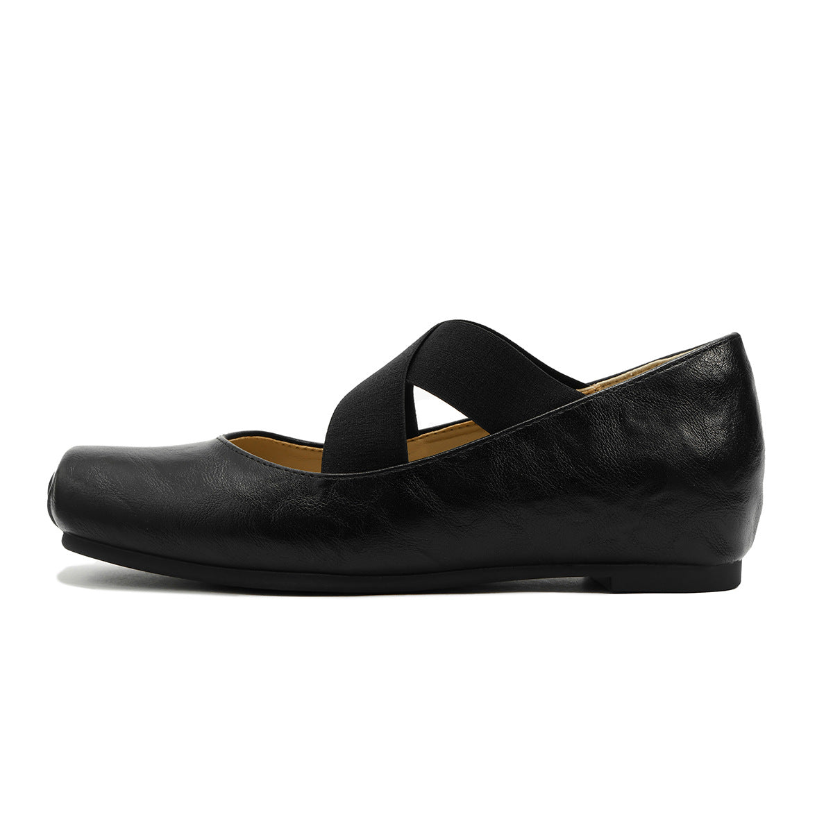 Ballet Style Pumps Sier Genuine Mary Women's Shoes
