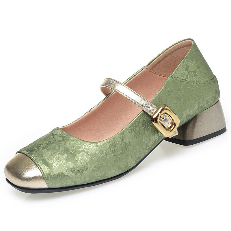 Women's Large Size Round Head Comfortable Soft Women's Casual Shoes