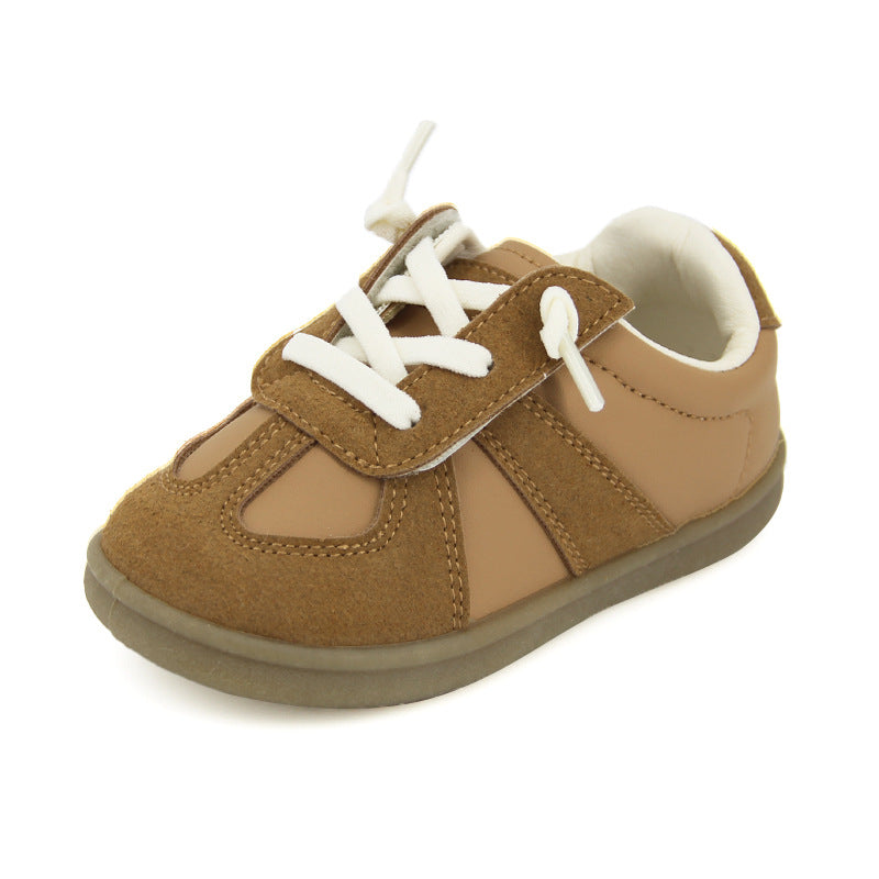 Children's Autumn Soft Bottom Korean Lightweight Moral Kid's Sneakers