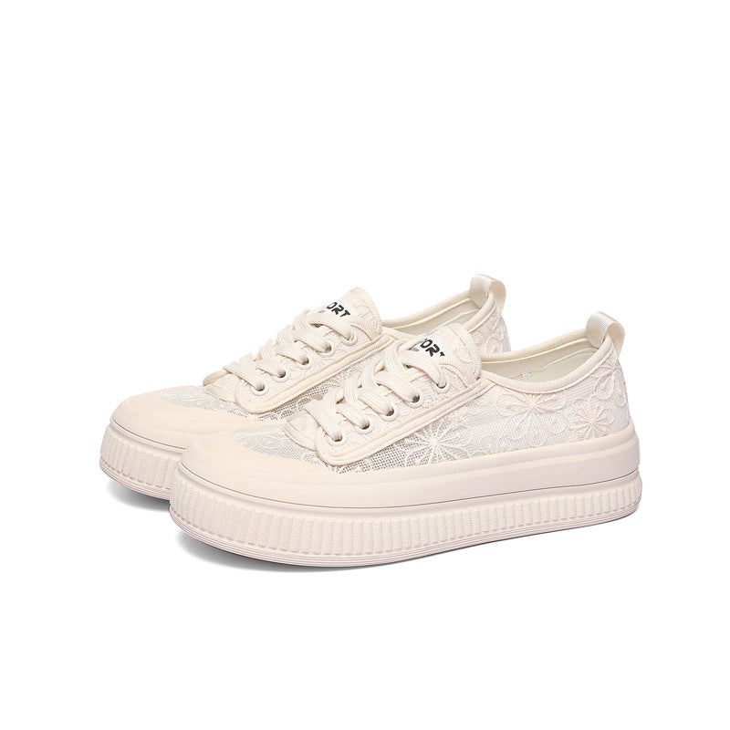 Women's Lace Fisherman Summer Board With Skirt Men's Shoes