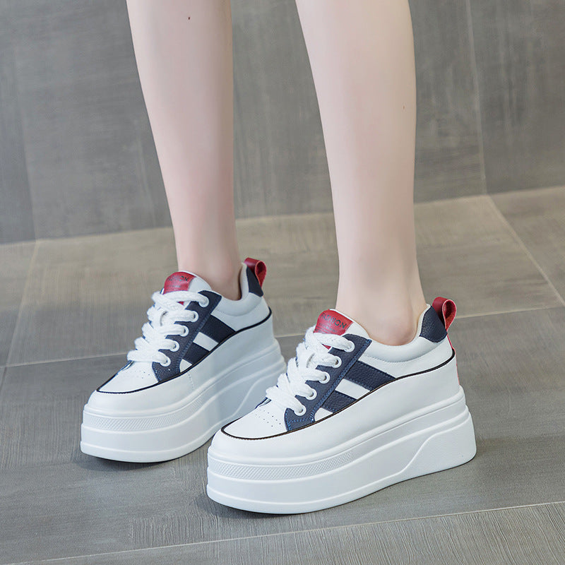 Dress Sweet Mesh Surface White Board Women's Casual Shoes