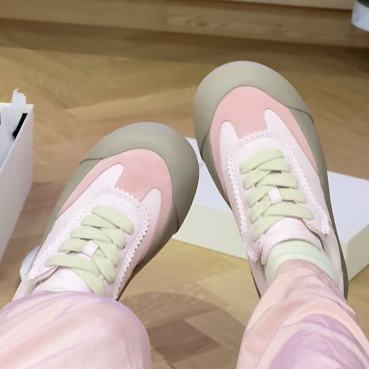 Women's Version Big Toe Puffy German Training Casual Shoes