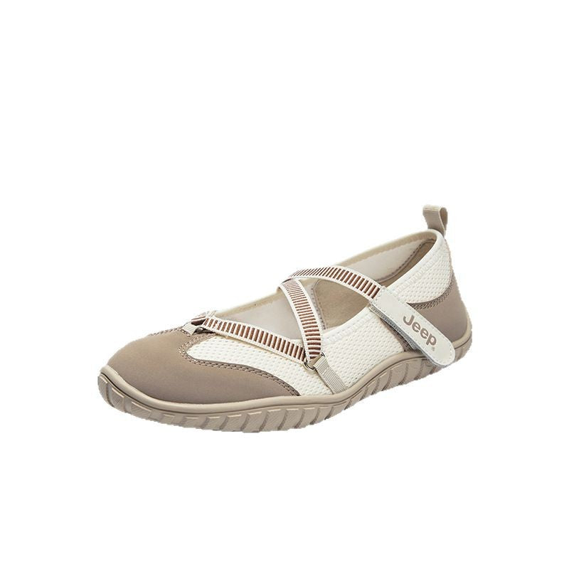 Women's Mary Jane French Sports Comfortable Lightweight Shallow Casual Shoes