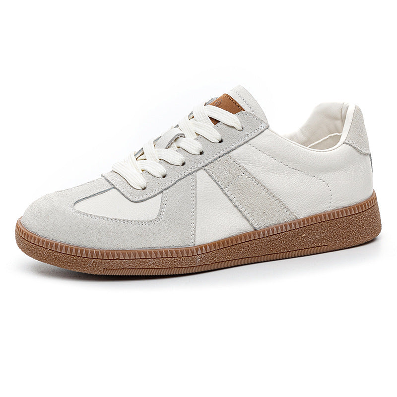 Women's German Training Breathable Summer White Flat Large Women's Sports Shoes