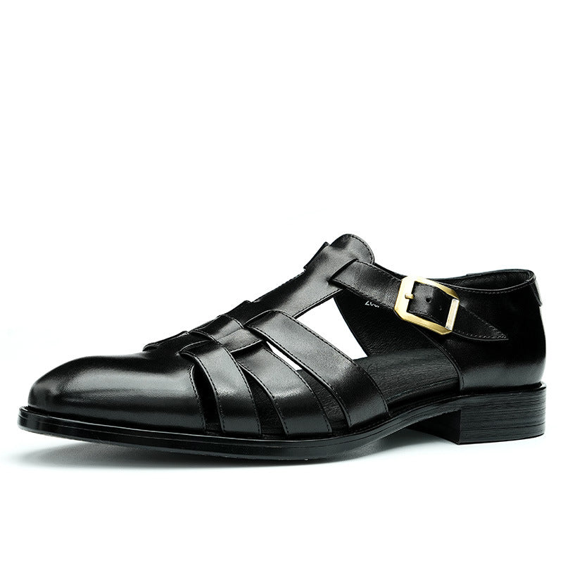 Men's Genuine Retro Fashion Business Summer Breathable Sandals
