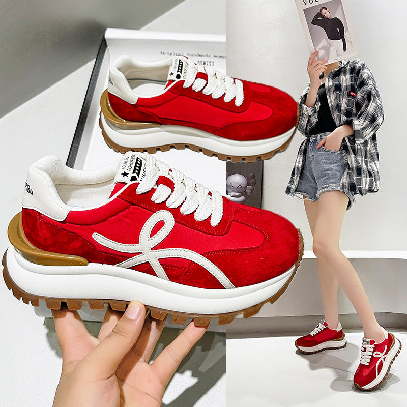 Women's Autumn Dad Trendy Korean Fashion Cortez Thick Women's Sports Shoes