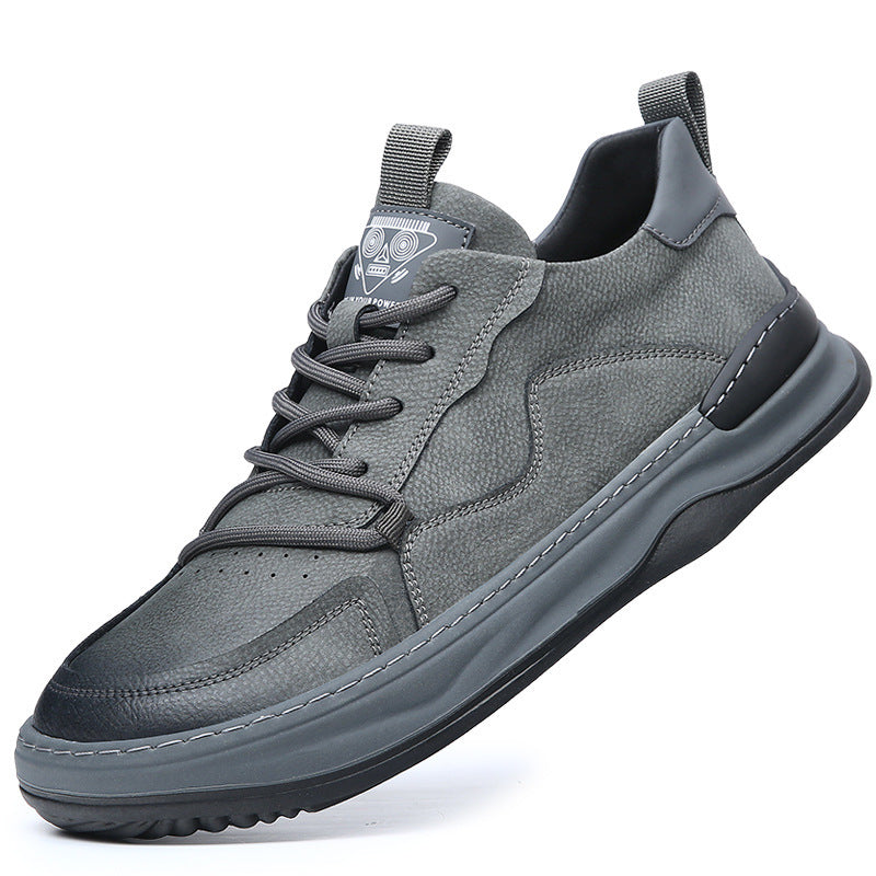 Men's Spring Extra Large White Versatile Breathable Men's Board Shoes