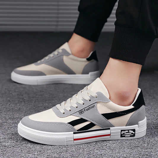 Men's Sports Breathable White Trendy Wild Spring Casual Shoes
