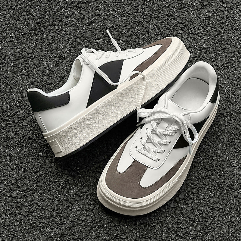 Women's & Men's Style Color Matching Thick-soled German Training Board Sneakers