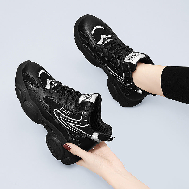 Versatile Female Platform Dad Travel Trend Sneakers