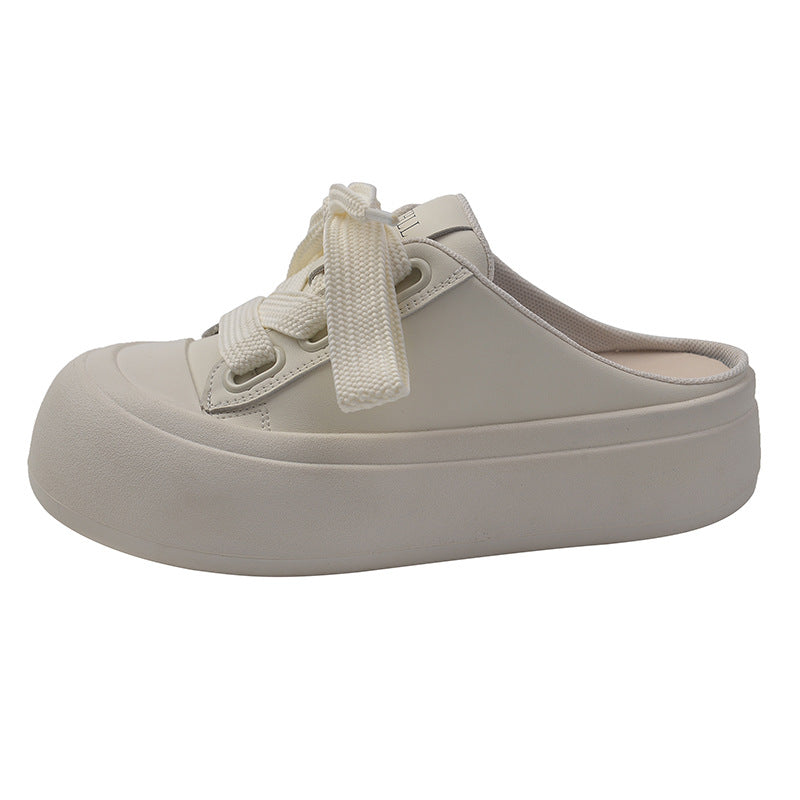 Slip-on Thick Bottom Big Head Ugly Sandals