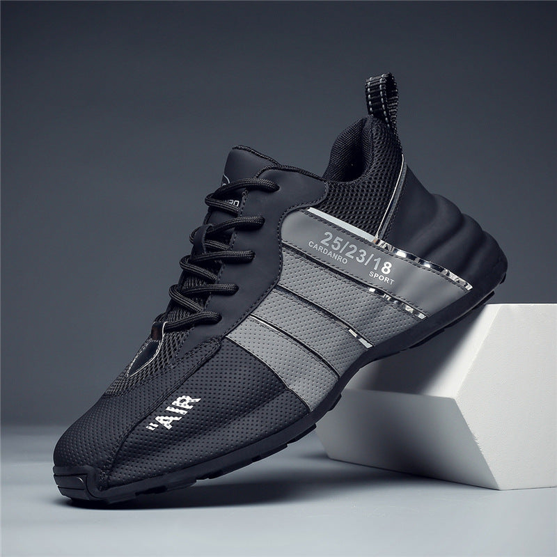Men's Summer Dad Height Increasing Comfortable Cowhide Soft Men's Casual Shoes