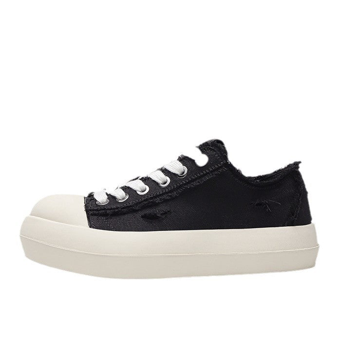 Women's & Men's Platform Sports High Street Couple Big Head Sneakers