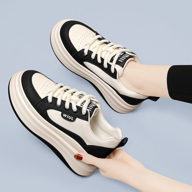 Women's Platform Height Increasing Leisure Sports Versatile Women's Casual Shoes