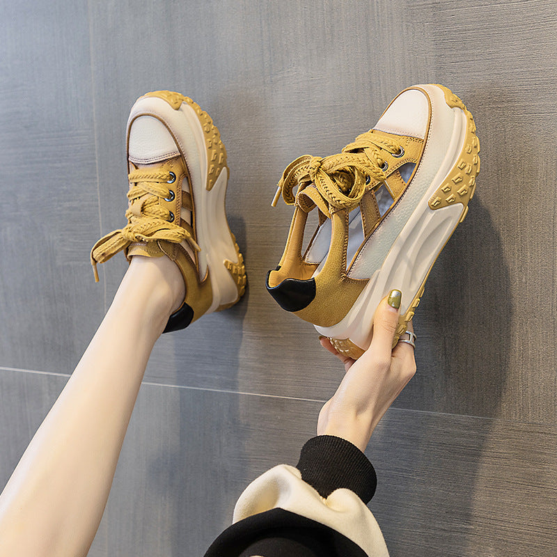 Women's Height Increasing Insole Dad Small Sports Women's Shoes