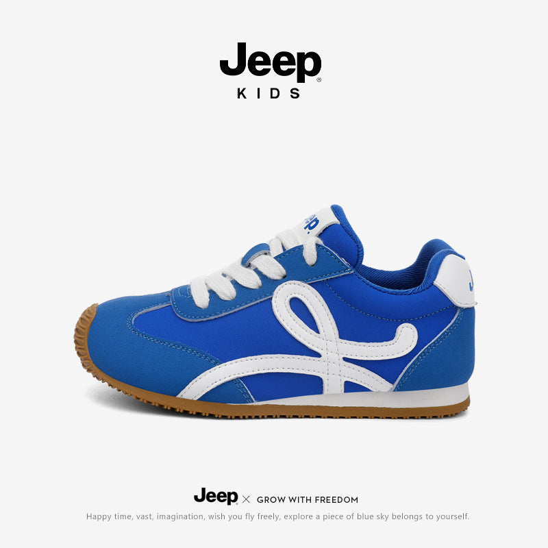Children's Summer Lightweight Mesh Moral Training Middle Sneakers