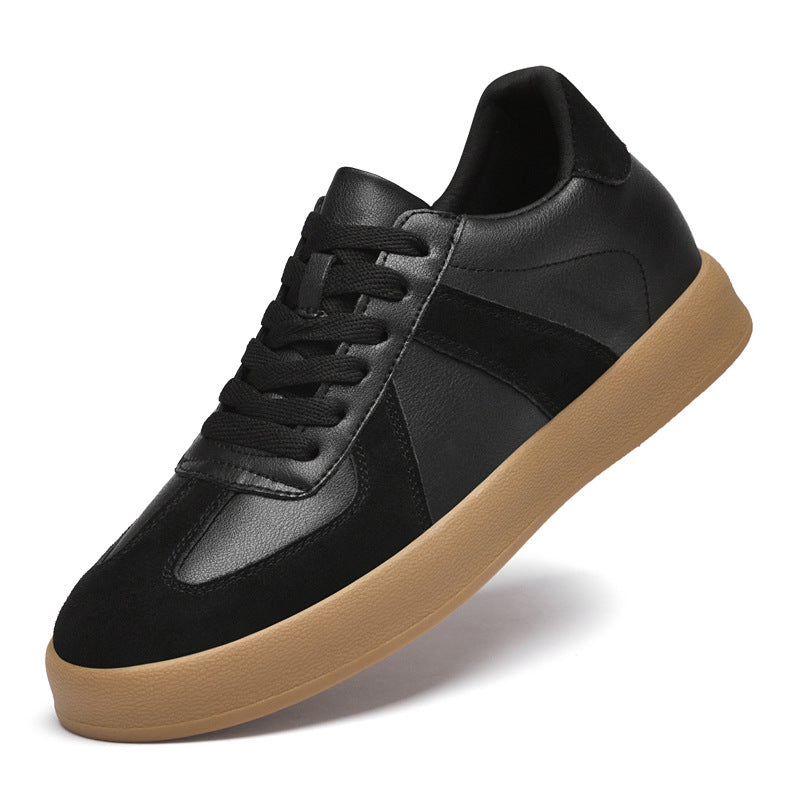 Men's Invisible Height Increasing Insole German Training Retro Men's Board Shoes