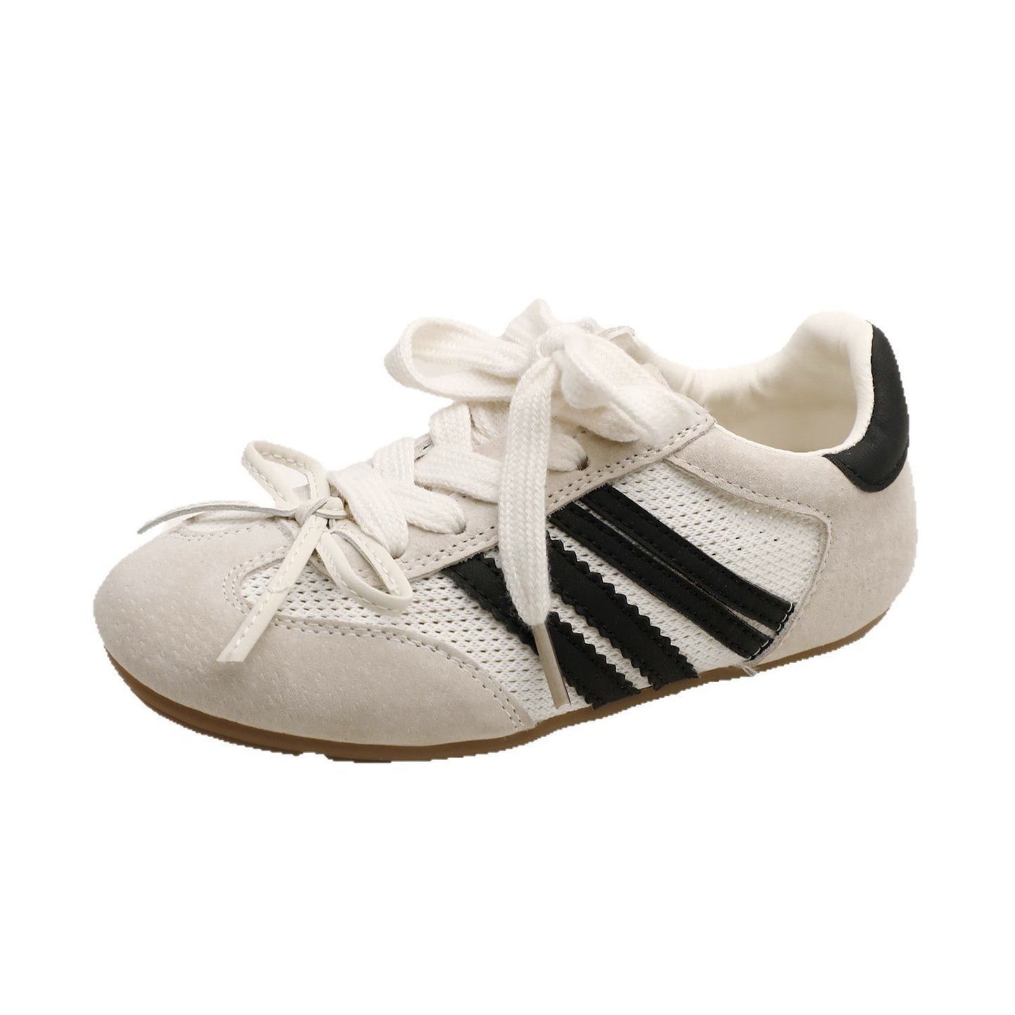 Children's Korean Style Bow Lace Single Mesh Breathable Kid's Sneakers