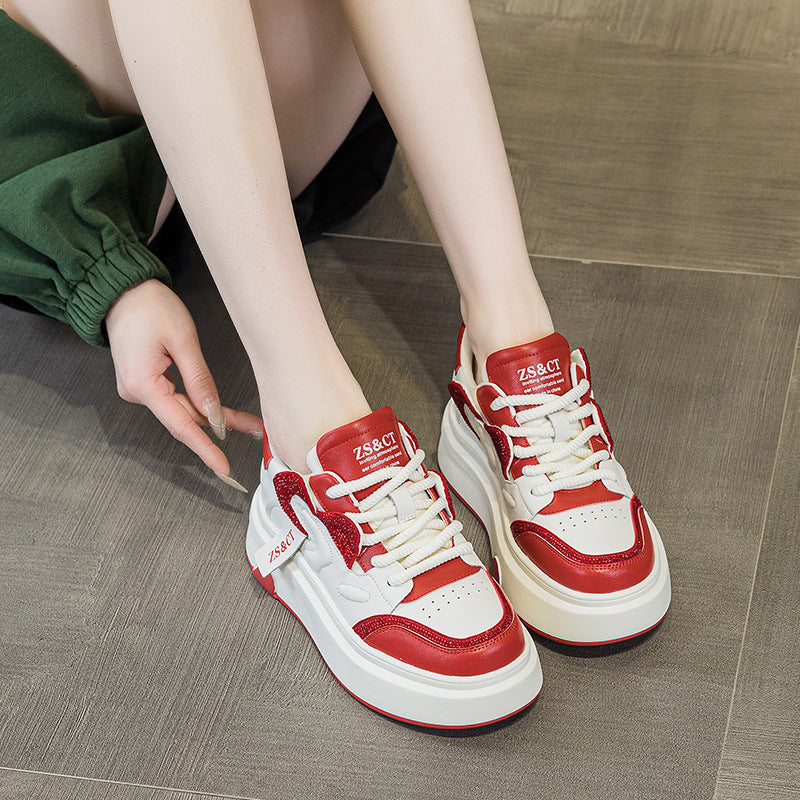 Women's Elegant Comfortable Authentic Platform Sports Casual Shoes