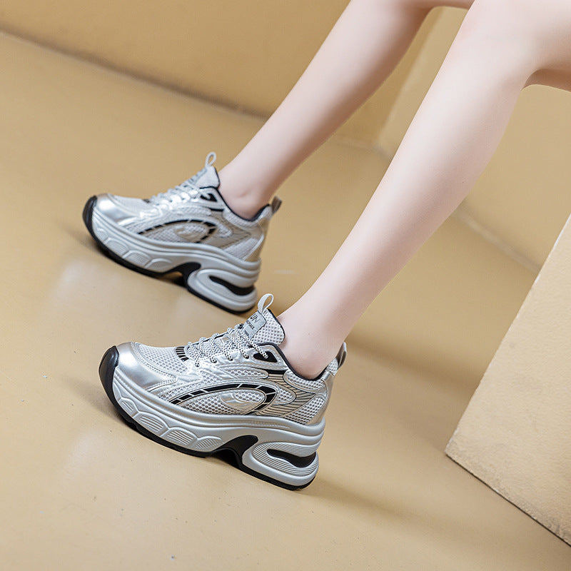 Women's Increasing Paris Dad Autumn Versatile Platform Women's Casual Shoes