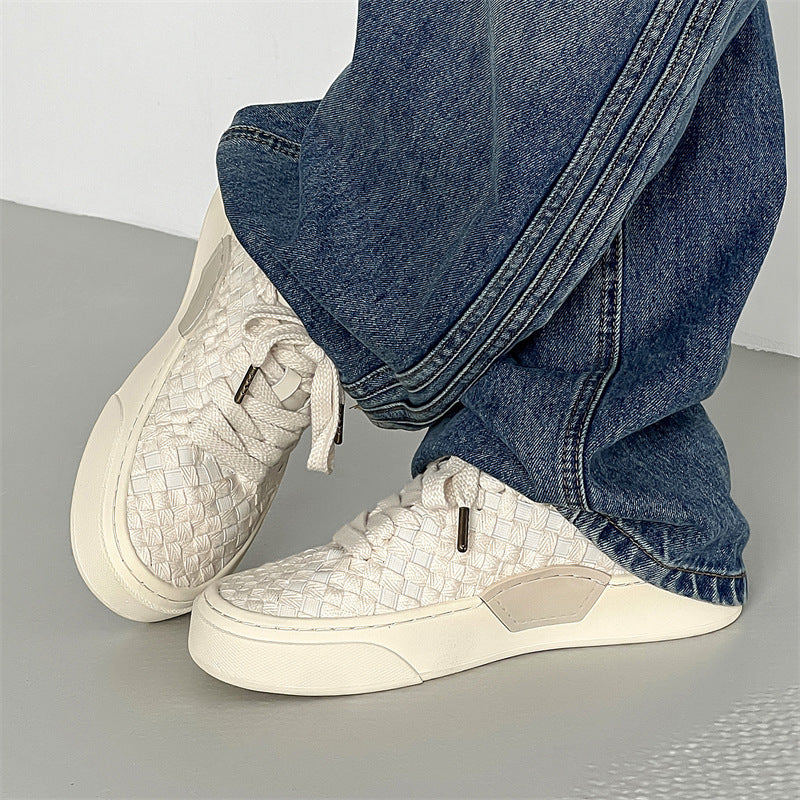 Women's & Men's Breathable Summer Comfortable Versatile Solid Color Sneakers