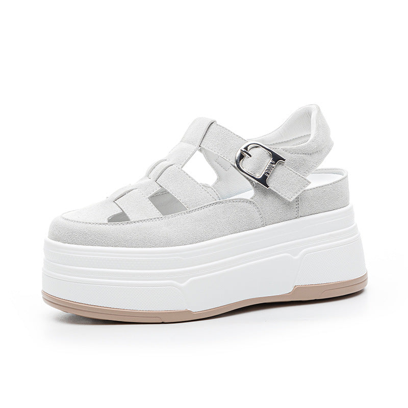 Women's Summer Comfortable Platform Height Increasing Leisure Men's Shoes