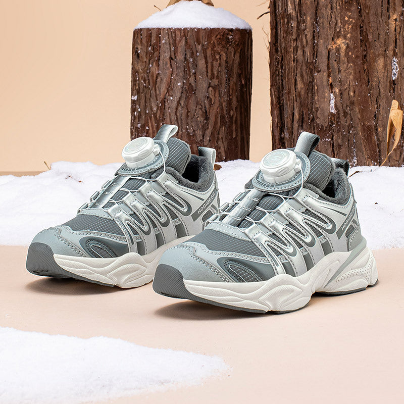 Winter Rotating Buckle Dad Thin Veet Casual Shoes