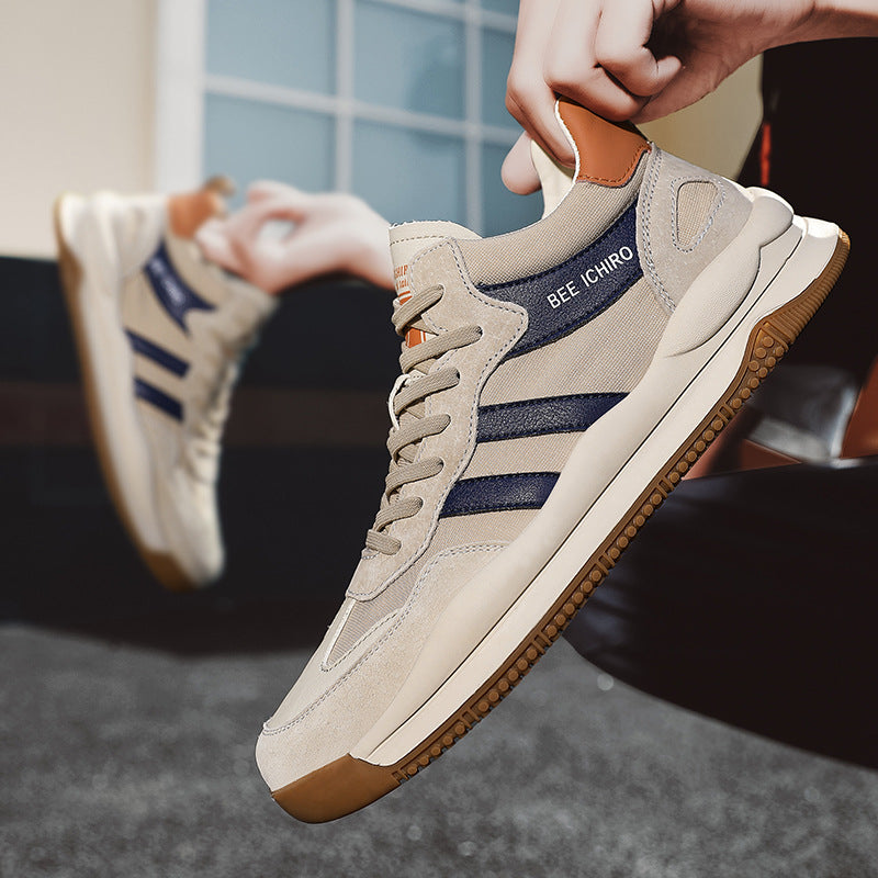 Men's Breathable Korean Style Sports Fashion Genuine Casual Shoes