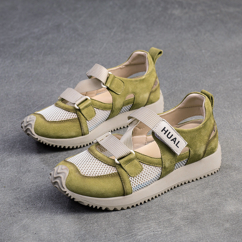 Women's Matching Sports Style Leisure Pumps Breathable Mesh Casual Shoes