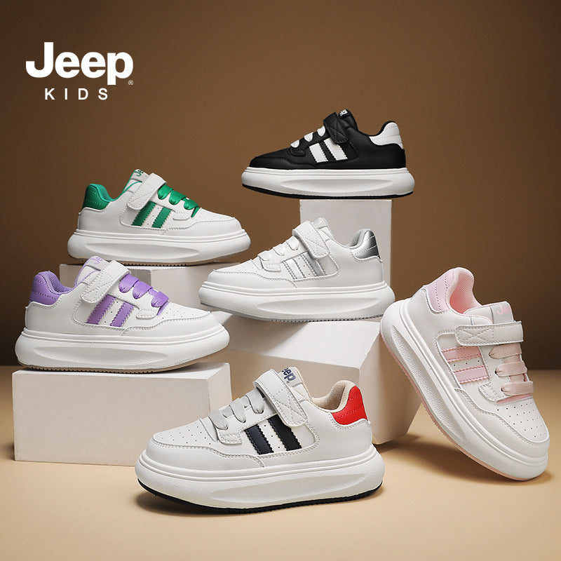 Children's White Spring For Boys Board Summer Sneakers