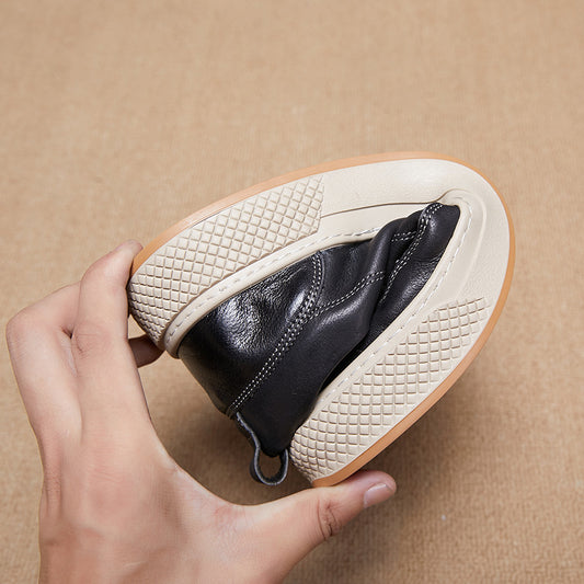 Men's Retro Fashion Brushed Autumn Thick Bottom Online Light Men's Shoes