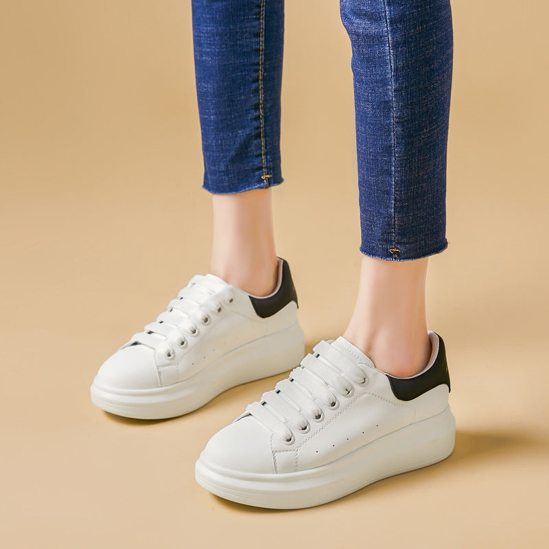 Women's Increasing Fashion Genuine Summer University Style Casual Shoes