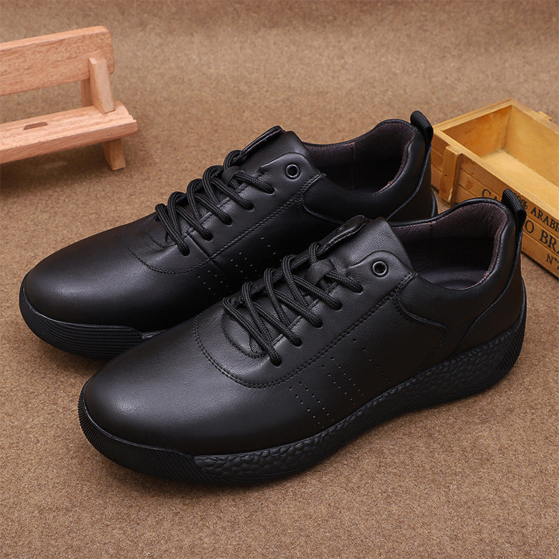 Men's Cow Suede Outdoor Trend Rubber Foam Leather Shoes