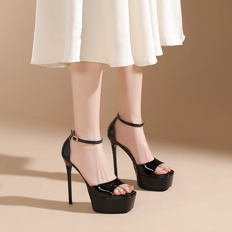 Women's High Breathable Out Waterproof Platform Not Tired Heels