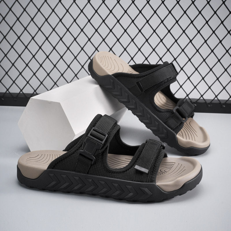 Summer Outdoor Wear Trendy Soft Bottom Driving Sandals