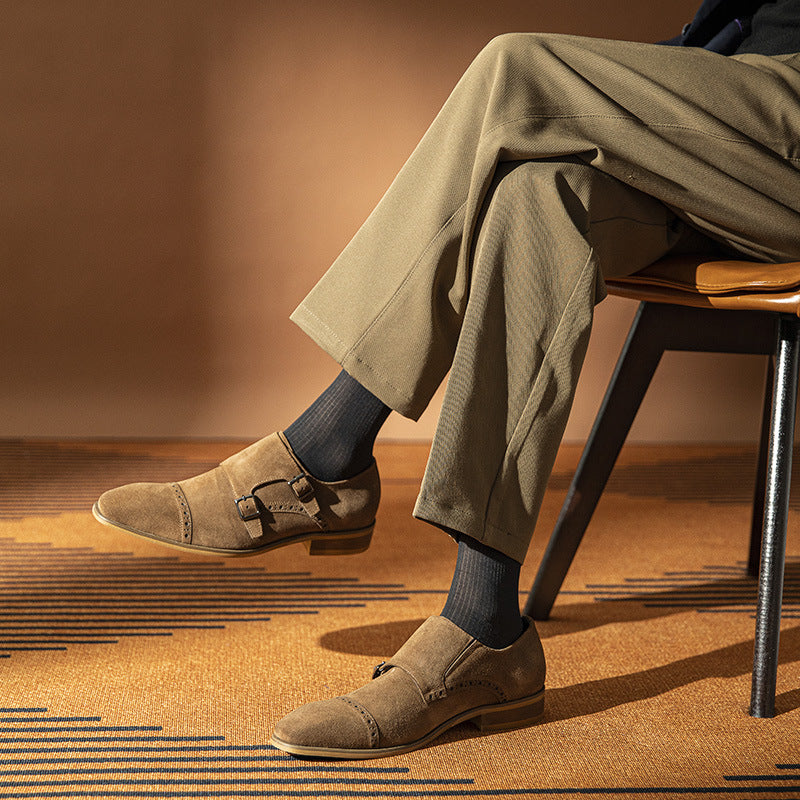 Men's Delivery Within Hours Retro Matte Fashion Leather Shoes